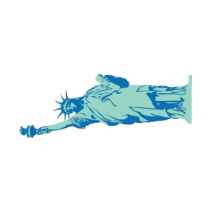 United States Statue Of Liberty listed in symbols and history decals.