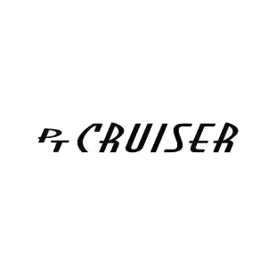 Chrysler PT Cruiser listed in chrysler decals.