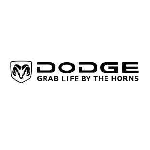 Dodge Grab life by the horns listed in dodge decals.
