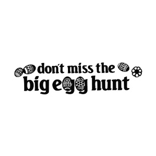 Dont miss the egg hunt title listed in easter decals.