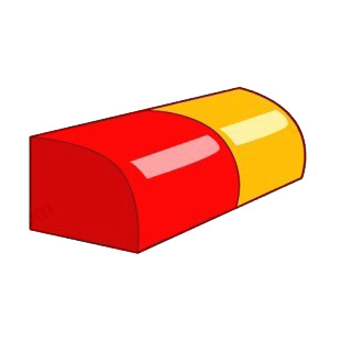 Yellow and red awning listed in buildings decals.