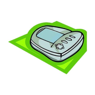 Mp3 player listed in business decals.