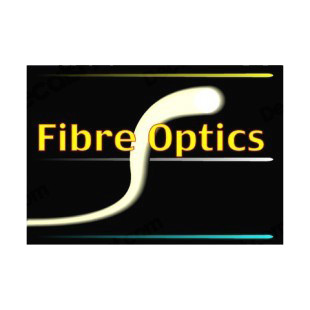 Fibre optics title listed in business decals.