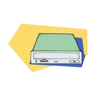Internal cd rom drive listed in business decals.