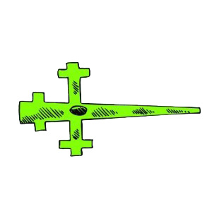 Green cross fitchy listed in crosses decals.