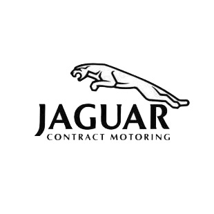 Jaguar contract motoring listed in jaguar decals.