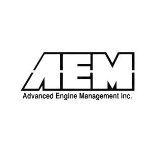 AEM Advanced engine management inc listed in performance logo decals.