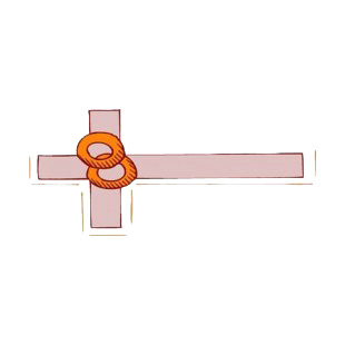 Marriage cross listed in crosses decals.