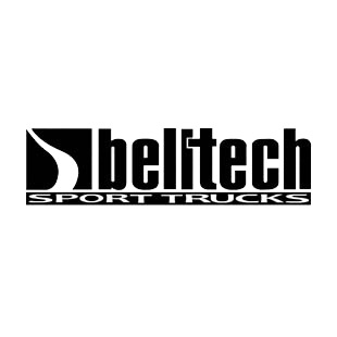 Belltech sport trucks listed in performance logo decals.