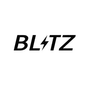 Blitz listed in performance logo decals.