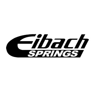 Eibach springs listed in performance logo decals.