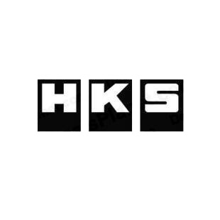 HKS listed in performance logo decals.