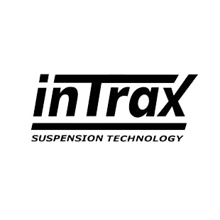 Intrax suspension technology listed in performance logo decals.
