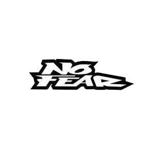 No fear listed in performance logo decals.