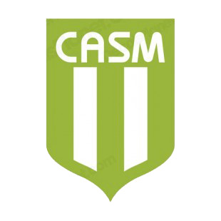 Casm soccer team logo listed in soccer teams decals.