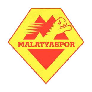 Malatya SK soccer team logo listed in soccer teams decals.