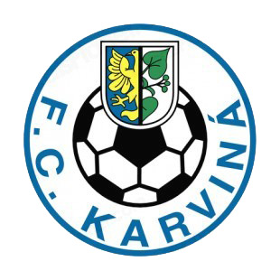 FC Karvina soccer team logo listed in soccer teams decals.