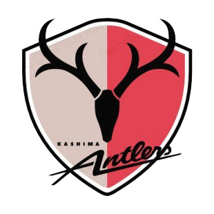 Kashima Antlers FC listed in soccer teams decals.