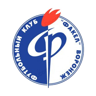 FC Fakel-Voronezh Voronezh soccer teaml logo listed in soccer teams decals.