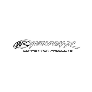 WeaponR WR Competition products Outline listed in performance logo decals.
