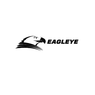 Eaglete eagle eye listed in performance logo decals.