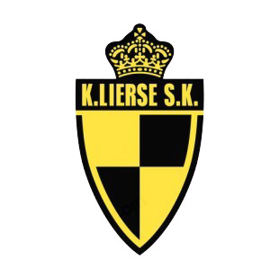 Lierse SK soccer team logo listed in soccer teams decals.