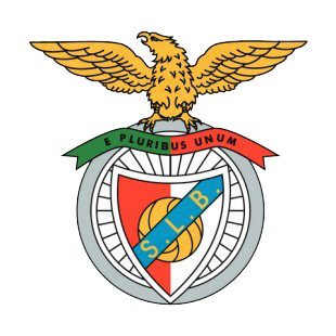 SL Benfica listed in soccer teams decals.