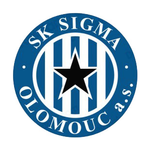 SK Sigma Olomouc soccer team logo listed in soccer teams decals.