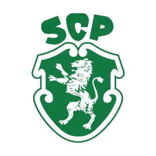 Sporting Clube de Portugal soccer team logo listed in soccer teams decals.