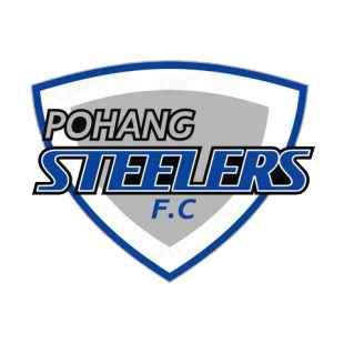 Pohang Steelers FC soccer team logo listed in soccer teams decals.