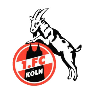 FC Koln soccer team logo listed in soccer teams decals.