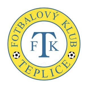 FK Teplice soccer team logo listed in soccer teams decals.