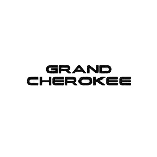 Jeep Grand Cherokee listed in jeep decals.