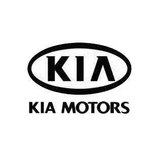 Kia motors logo listed in kia decals.
