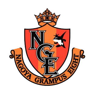 Nagoya Grampus Eight soccer team logo listed in soccer teams decals.