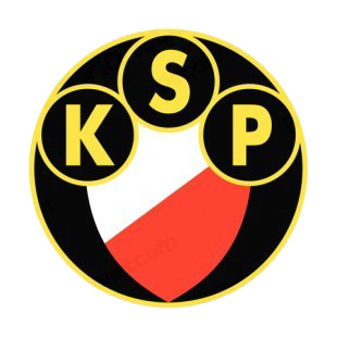 Polonia Warszawa soccer team logo listed in soccer teams decals.