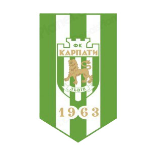 Karpat soccer team logo listed in soccer teams decals.