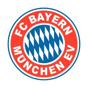 FC Bayern Munich soccer team logo listed in soccer teams decals.