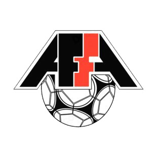 Association of Football Federations of Azerbaijan  logo listed in soccer teams decals.