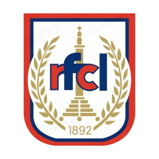 RFC de Liege soccer team logo listed in soccer teams decals.