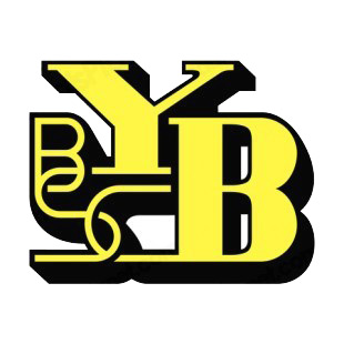 Young Boys soccer team logo listed in soccer teams decals.