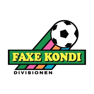 Faxe Kondi Divisionen logo listed in soccer teams decals.