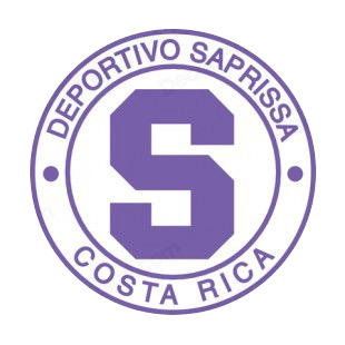 Deportivo Saprissa soccer team logo listed in soccer teams decals.