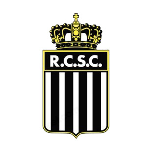 R Charleroi SC soccer team logo listed in soccer teams decals.