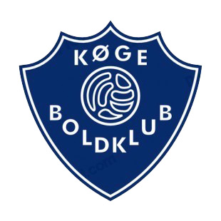 Koge Boldklub soccer team logo listed in soccer teams decals.