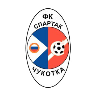 FK Spartak Chukotka soccer team logo listed in soccer teams decals.