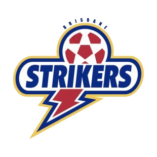 Brisbane Striker soccer team logo listed in soccer teams decals.