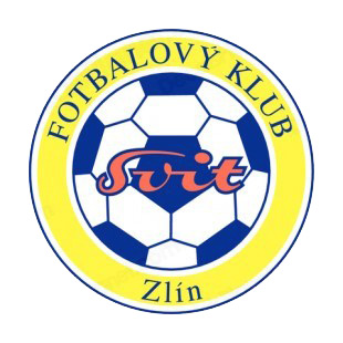 Zlin Czech Club soccer team logo listed in soccer teams decals.