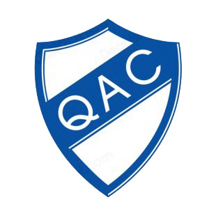 Quilmes Atletico Club soccer team logo listed in soccer teams decals.