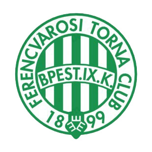 Ferencvarosi TC soccer team logo listed in soccer teams decals.